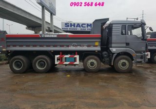Xe tải 10000kg Shacman 2018 - Bán xe Ben Shacman 4 chân 2018, nhập khẩu nguyên chiếc
