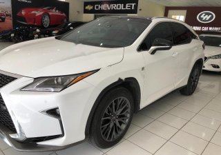 Lexus RX 350 F-Sport 2016 - Cần bán gấp Lexus RX 350 F-Sport 2016, màu trắng, xe nhập