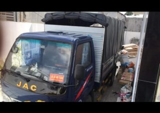JAC HFC 2016 - Bán xe tải JAC 2T4, màu xanh 
