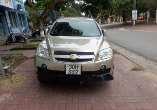 Chevrolet Captiva 2007 - Cần bán lại xe Chevrolet Captiva sản xuất năm 2007, màu ghi vàng 