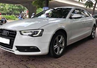 Audi A5 2014 - Cần bán gấp Audi A5 2.0 Sportback năm 2014, màu trắng, nhập khẩu nguyên chiếc như mới