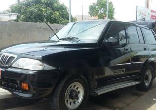 Ssangyong Musso 2003 - Bán Ssangyong Musso năm 2003, màu đen, giá tốt