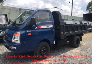 Xe tải 1,5 tấn - dưới 2,5 tấn 2017 - Giá xe tải Daisaki 2T4, 2 tấn 4, 2T4 thùng lửng - Công nghệ Nhật Bản - Động cơ Isuzu, bán trả góp - lãi thấp
