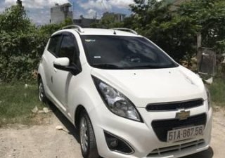 Chevrolet Spark   Zest  2014 - Cần bán Chevrolet Spark Zest năm sản xuất 2014, màu trắng xe gia đình