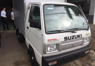 Suzuki Super Carry Truck 2018 - Suzuki 5 tạ thùng kín 2018, KM 10tr tiền mặt, hỗ trợ trả góp nhanh chóng tại Lạng Sơn, LH: 0919286158