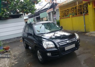 Kia Sportage MT 2008 - Mình cần bán Kia Sportage màu đen MT 2008, hai cầu máy dầu, xe rất đẹp