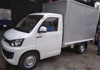 Xe tải 500kg - dưới 1 tấn Veam Pro 2017 - Bán xe Veam thùng kín 990kg, xe Veam Pro nội thất như xe hơi