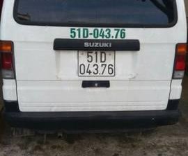 Suzuki Super Carry Van 2003 - Cần bán xe Suzuki Super Carry Van sản xuất 2003, màu trắng