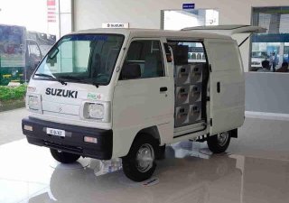 Suzuki Super Carry Van   2018 - Bán Suzuki Super Carry Van năm 2018, màu trắng, 290tr