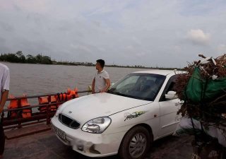 Daewoo Lacetti 2001 - Bán Daewoo Lacetti đời 2001, màu trắng