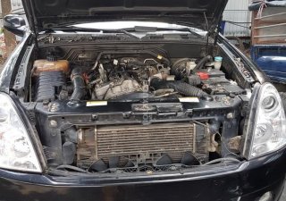 Ssangyong Rexton II RX 270 2008 - Cần bán Ssangyong Rexton II RX 270 2008, màu đen, nhập khẩu, giá chỉ 370 triệu