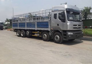 Xe tải Trên 10 tấn 2017 - Bán xe tải Chenglong 5 chân 22T đời 2017, hỗ trợ trả góp 80% xe