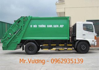 Hino FL 2018 - Bán xe cuốn ép rác Hino 9 khối