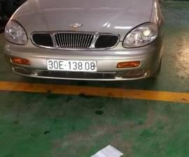 Daewoo Leganza   1996 - Bán ô tô Daewoo Leganza sản xuất 1996, màu bạc, giá tốt