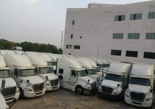 Xe tải Trên 10 tấn Prostar 122 6X4 Eagle 2012 - Đầu kéo Mỹ 2012 cabin 2 giường