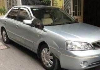 Ford Laser   Ghia 1.8 AT  2004 - Bán Ford Laser Ghia 1.8 AT sản xuất năm 2004, màu bạc 