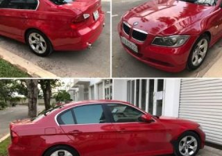 BMW 3 Series  320i  2009 - Cần bán BMW 320i năm 2009 nhập khẩu Đức, xe màu đỏ, ghế da màu kem