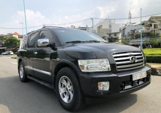 Infiniti QX56 2008 - Infiniti QX56 nhập mỹ 2008 màu đen 8 chỗ, hàng full đủ đồ chơi hai cầu nâng hạ