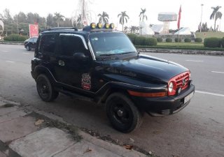 Ssangyong Korando 2002 - Bán Ssangyong Korando đời 2002, màu đen, nhập khẩu