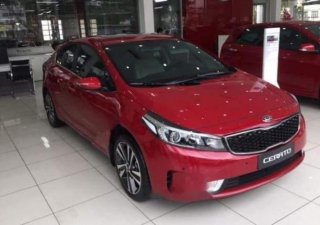 Kia Cerato   1.6 AT  2018 - Cần bán xe Kia Cerato 1.6 AT đời 2018, màu đỏ, xe hoàn toàn mới