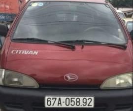 Daihatsu Citivan 2003 - Cần bán xe Daihatsu Citivan năm 2003, màu đỏ, xe nội thất mới