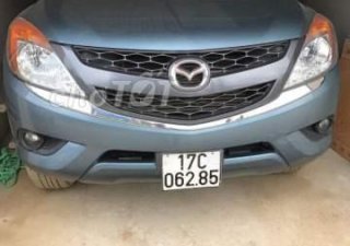 Mazda BT 50   2015 - Gia đình bán Mazda BT 50 năm sản xuất 2015, màu xanh 