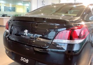 Peugeot 508 Turbo 2018 - Bán Peugeot 508 màu đen nhập khẩu nguyên chiếc - liên hệ 0938.097.424, để có giá tốt nhất thị trường