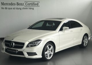 Mercedes-Benz CLS class CLS350 2014 - Bán xe Mercedes CLS350 màu trắng cũ - lướt 4/2018 chính hãng