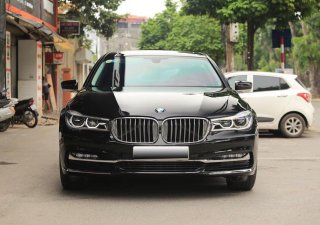 BMW 7 Series  740Li 2015 - Cần bán lại xe BMW 740Li đời 2016, màu đen số tự động