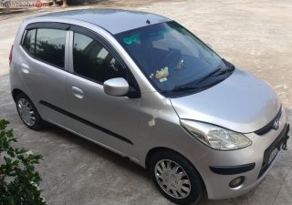 Hyundai i10 1.1 MT 2008 - Bán Hyundai i10 1.1 MT đời 2008, màu bạc, nhập khẩu nguyên chiếc