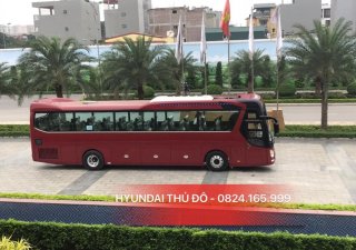 Hyundai Tracomeco Universe Xpress Weichai 2019 2018 - Bán xe khách Tracomeco Universe Xpress Weichai đời 2019, màu đỏ, nhập khẩu