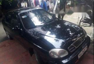 Daewoo Lanos 1.5 MT 2003 - Bán Daewoo Lanos 1.5 MT năm sản xuất 2003, màu đen, giá 75tr