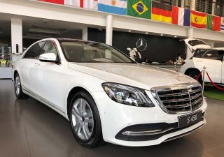 Mercedes-Benz S class S450 2017 - Bán xe Mercedes S450 đăng ký 2018, màu trắng giá cực rẻ, rẻ hơn 500 triệu