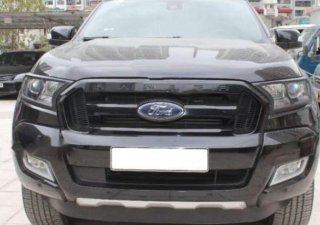 Ford Ranger  Wildtrack 3.2L 2016 - Bán gấp Ford Ranger sản xuất 2016, màu đen, chính chủ