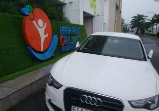 Audi A5    2012 - Bán Audi A5 sản xuất năm 2012, màu trắng, Đk 2013