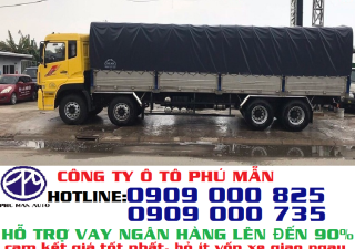 Xe tải Trên 10 tấn 2018 - Giá xe tải Dongfeng 17.9 tấn- YC310 4 chân | Xe Dongfeng 17T9 – YC310