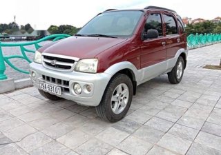 Daihatsu Terios MT 2005 - Bán Daihatsu Terios MT sản xuất 2005, màu đỏ, 195 triệu