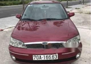 Ford Laser Ghia 2003 - Bán xe Ford Laser Ghia sản xuất 2003, màu đỏ, giá chỉ 225 triệu