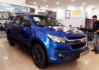 Chevrolet Colorado  Storm   2018 - Bán xe Chevrolet Colorado Storm sản xuất 2018, màu xanh lam, nhập khẩu