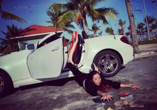 Mercedes-Benz SLK class SLK 280 2018 - Bán Mercedes SLK 280, xe thể thao 2 cửa màu trắng, biển Đà Nẵng