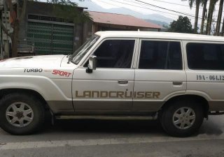 Toyota Land Cruiser 1980 - Bán xe Toyota Land Cruiser đời 1980, màu trắng, nhập khẩu nguyên chiếc còn mới, 110tr