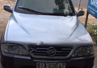 Ssangyong Musso 2.3 2002 - Cần bán lại xe Ssangyong Musso 2.3 đời 2002, màu bạc, nhập khẩu