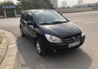Hyundai Getz 1.4 MT 2018 - Bán xe Huyndai Getz MT 1.4 - đời 2008, màu đen, nhập khẩu đầu tiên từ Hàn Quốc