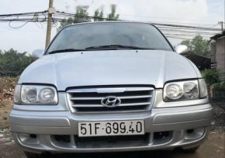 Hyundai Trajet   2007 - Bán xe Hyundai Trajet đời 2007, màu bạc, nhập khẩu, giá 320tr