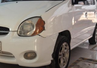 Hyundai Atos 0.8 AT 2002 - Bán xe Hyundai Atos 0.8 AT sản xuất 2002, màu trắng, nhập khẩu 
