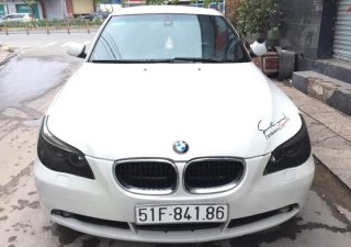 BMW 5 Series   530i  AT 2005 - Bán BMW 5 Series 530i  AT đời 2005, màu trắng, nhập khẩu nguyên chiếc chính chủ