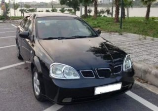 Daewoo Lacetti 2005 - Bán Daewoo Lacetti đời 2005, màu đen, 147tr