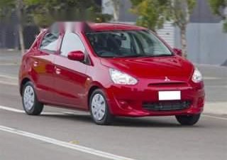 Mitsubishi Mirage  CVT 2013 - Cần bán gấp Mitsubishi Mirage đời 2013, màu đỏ, chính chủ