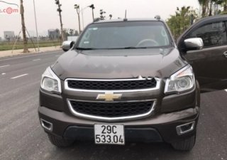 Chevrolet Colorado LTZ 2.8L 4x4 MT 2014 - Bán xe Chevrolet Colorado LTZ 2.8 - 4x4 màu nâu (Số sàn - máy dầu), ký lần đầu 6/2015