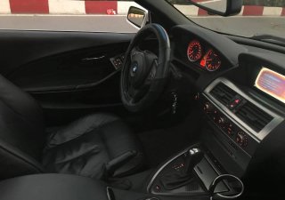 BMW 6 Series 650C 2006 - Cần bán xe BMW 6 Series 650C đời 2006, màu trắng, giá 960tr